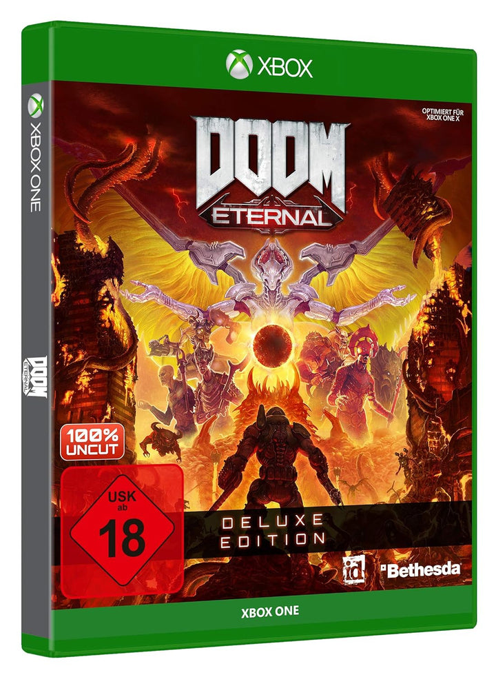 DOOM Eternal - Deluxe Edition [Xbox One] | kostenloses Upgrade auf Xbox Series Xbox One Deluxe, Xbox