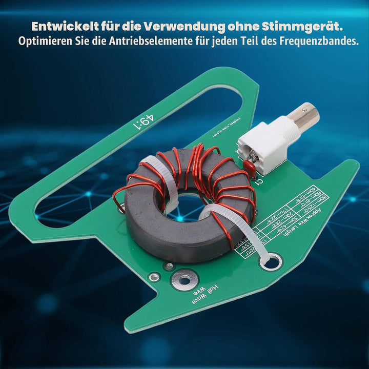 Symmetrisch-zu-unsymmetrisch-Transformator-Kurzwellen-Tuning-freie, Elektronisches Bauteil Modul Ant