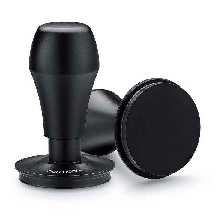 Normcore Kaffee Tamper 58.5mm - Titan-PVD-Beschichtung - Barista Stempel mit 15lb / 25lb /30lbs Anpr