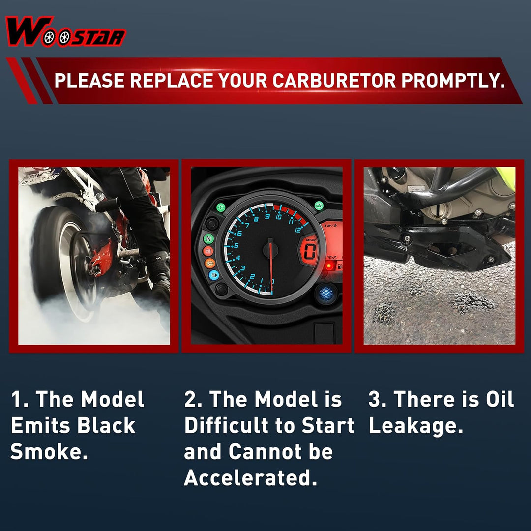 WOOSTAR PZ27 Vergaser 27mm mit Vergaser Kabel Ersatz für XR CRF 100ccm 125ccm 150ccm 200ccm Pit Dirt