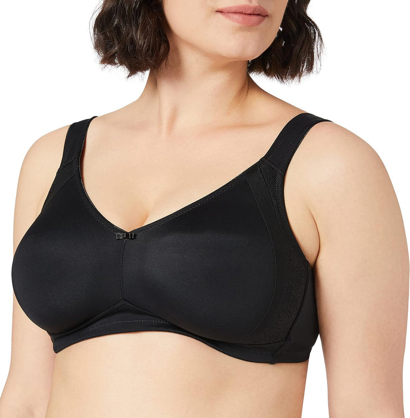 SUSA BH ohne Bügel Milano I Minimizer BH mit seitlich am Cup angebrachter elastischer Spitze I Bügel