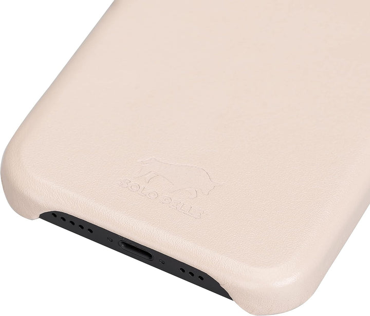 Solo Pelle Lederhülle für das iPhone 13 in 6.1 Zoll Princeton Case Leder Hülle Ledertasche Backcover