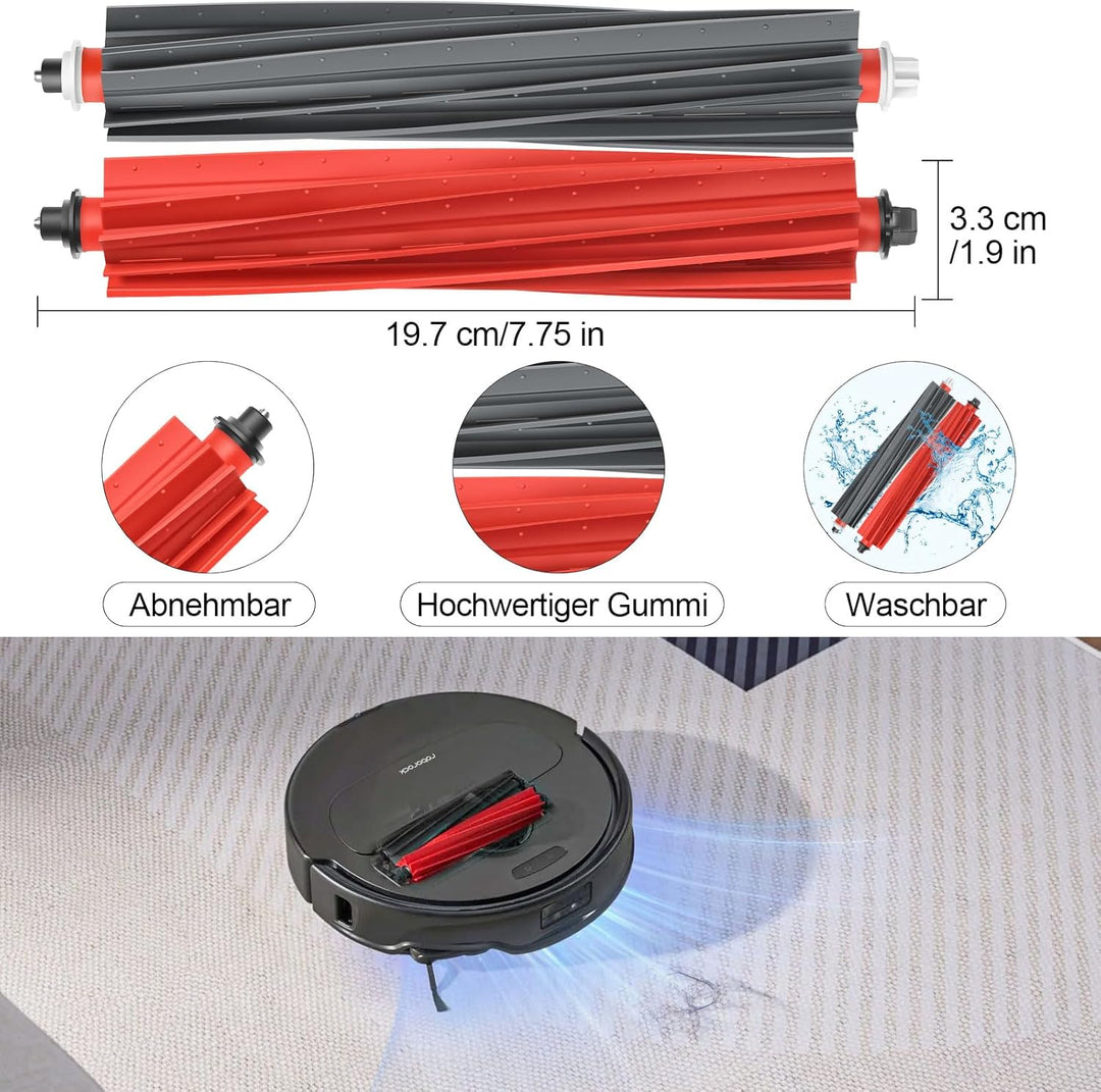 Q5 Pro Zubehör für Roborock Q5 Max+ / Q8 Max+ / Q5 Pro+ / Q5 Pro Plus /Q8 Max Plus Ersatzteile Zubeh