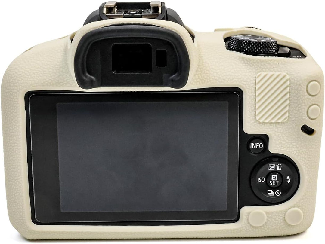 MUZIRI KINOKOO EOS R100 EOSR100 Hülle, Weiche Silikon Schutzhülle für Canon EOS R100/EOSR100 Spiegel