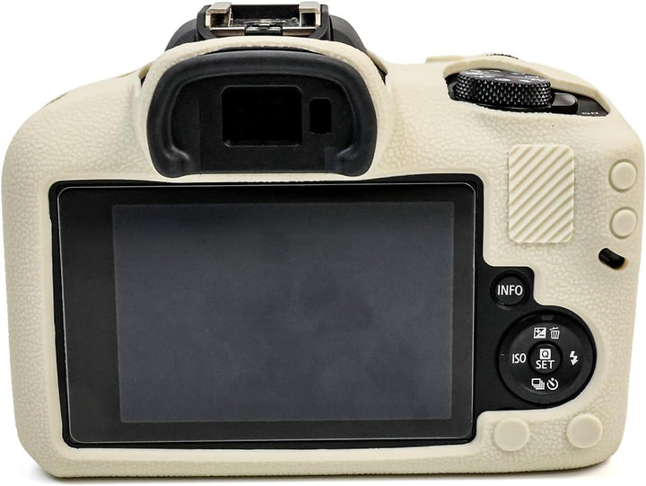 MUZIRI KINOKOO EOS R100 EOSR100 Hülle, Weiche Silikon Schutzhülle für Canon EOS R100/EOSR100 Spiegel