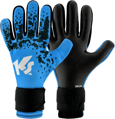 KEEPERsport Torwarthandschuhe - Varan Challenge - 3mm Grip - Fussballhandschuhe für Erwachsene und K