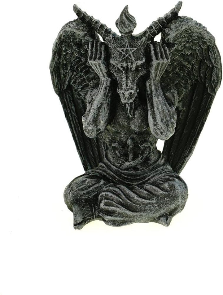 VOGLER Joh. Vogler GmbH 3er Set weise lustige Baphomet 10 cm Gothic Figur Totenschädel Totenkopf