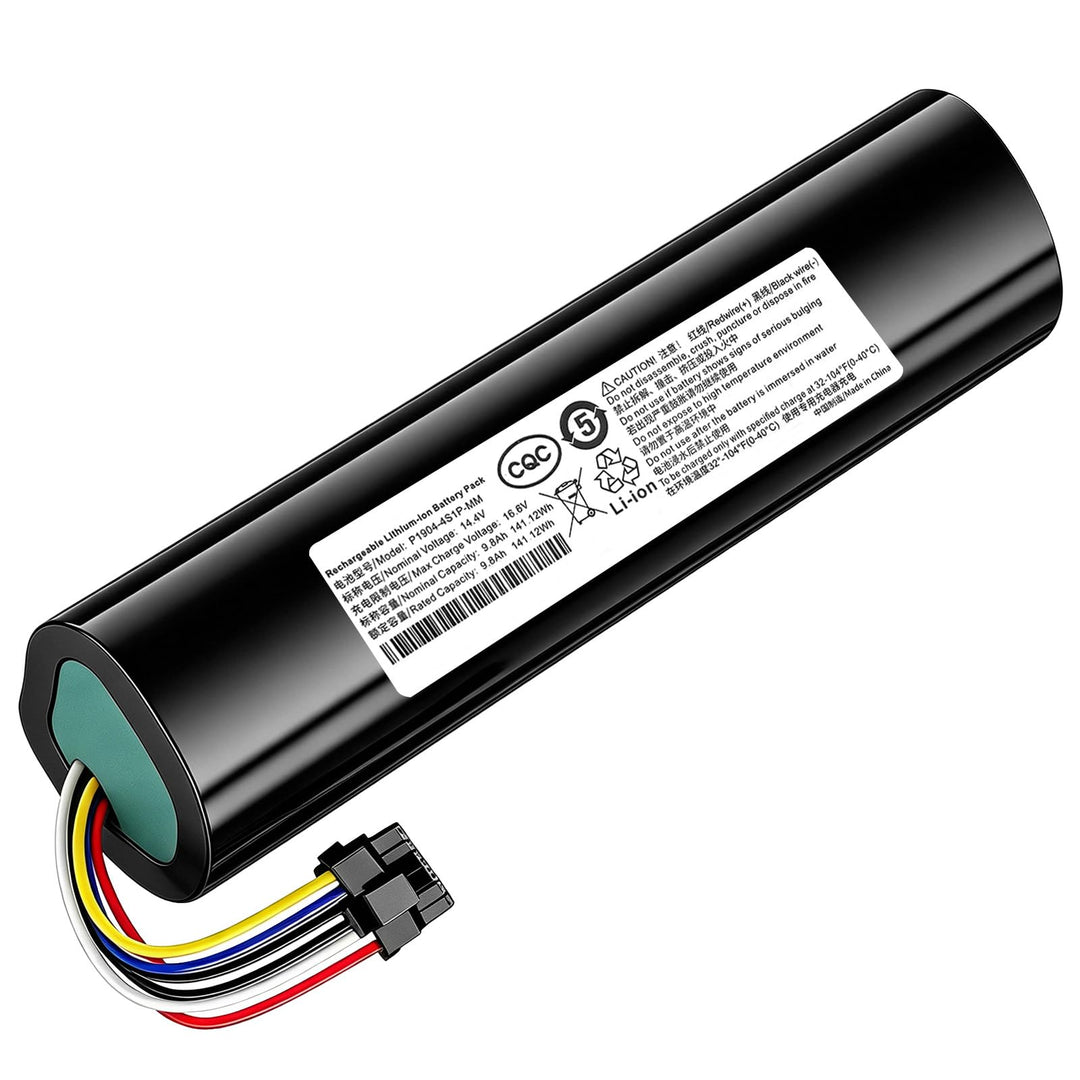 6500mAh Hochkapazitäts-Akku für Neato D3 D4 D5 D6 D7 Roboter-Staubsauger – Ersatzbatterie, Kompatibe