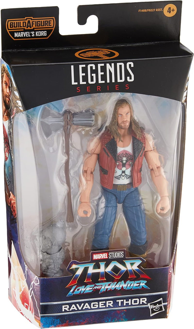 Hasbro Marvel Legends Thor: Love and Thunder 15 cm grosse Ravager Thor Action-Figur, 1 Accessoire, 1