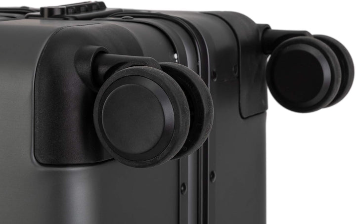 Travelhouse Oslo Alu Reisekoffer Graphit L-75cm Hartschalenkoffer Reisetrolley Suitecase Trolley 2X