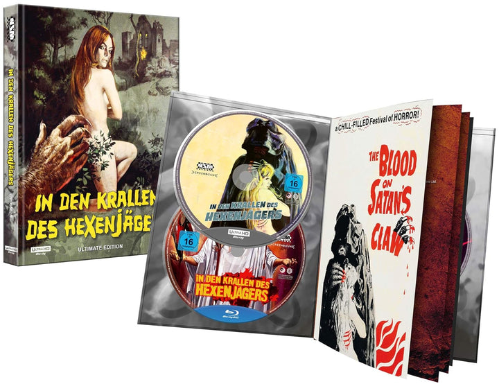 In den Krallen des Hexenjägers [4K Ultra-HD+Blu-Ray+DVD] - uncut - limitiertes Mediabook Cover B, 4K