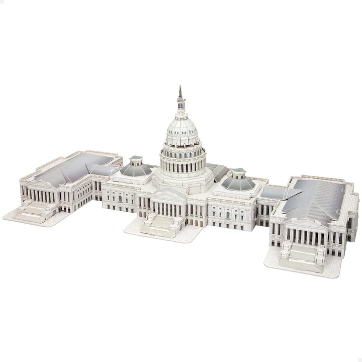 Colorbaby 49660-3D-Puzzle Capitol/Baumodell für Erwachsene und Kinder/inkl. 126 Teile/Familienspass