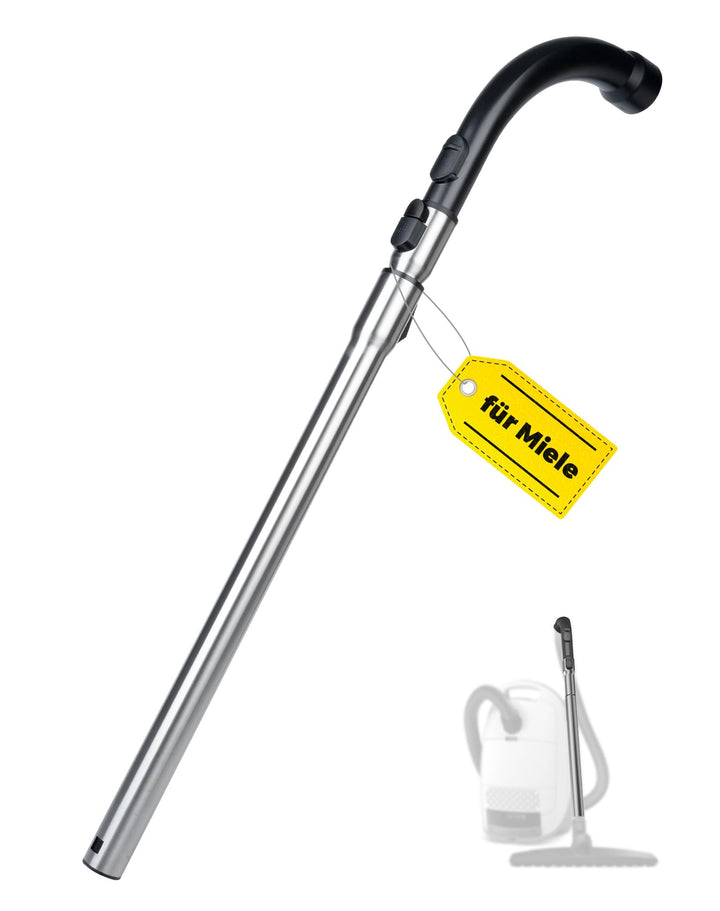 Teleskoprohr mit Einrastfunktion &amp; Handgriff für Miele S8340 Ersatzteile kompatibel mit Miele Staubs