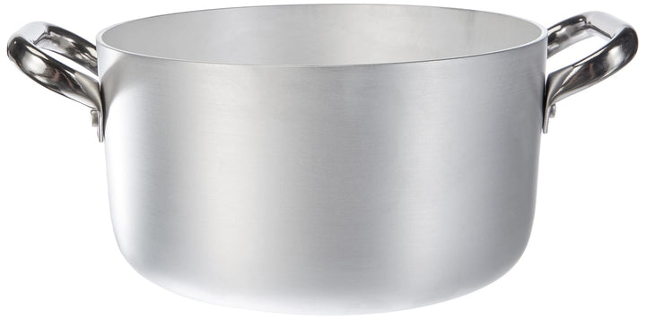Agnelli Auflaufform aus Aluminium mit 2 Edelstahlgriffen 20 cm, 20 cm