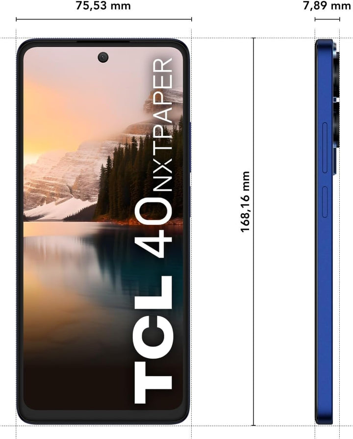 TCL 40 NXTPAPER 4G Smartphone, 16,78 cm (6,78 Zoll) (90 Hz, 8 GB - 256 GB, erweiterbarer MicroSD, er