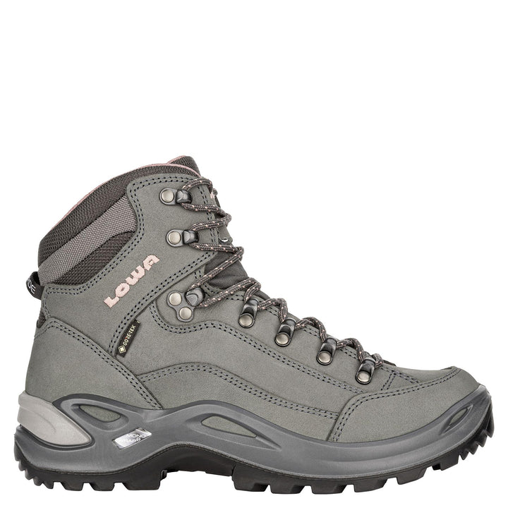 LOWA Renegade GTX MID Ws Damen Wanderstiefel Trekkingschuh Outdoor Goretex 320945 39 EU Graphit Rose