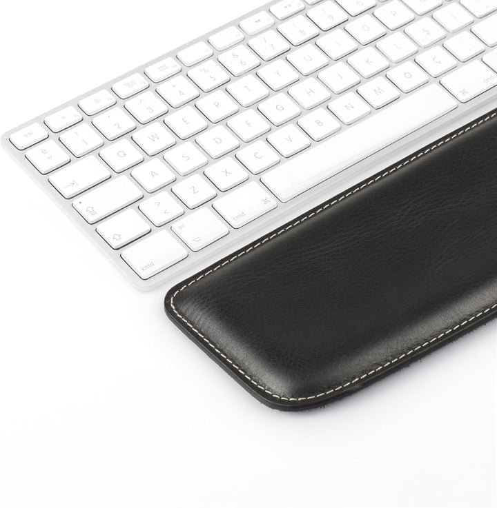 Londo Echtes Leder Tastaturpad - Premium Ergonomische Unterstützung für Komfortables Tippen bei der