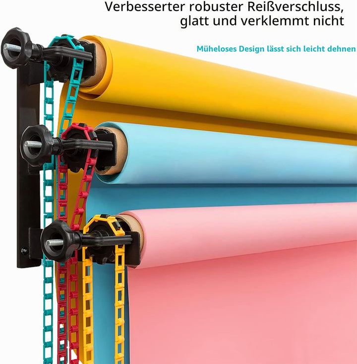 Selens Fotografie 3 Rollen Wandhalterungen Hintergrund System Ständer Unterstützungs Manuelles Fotos