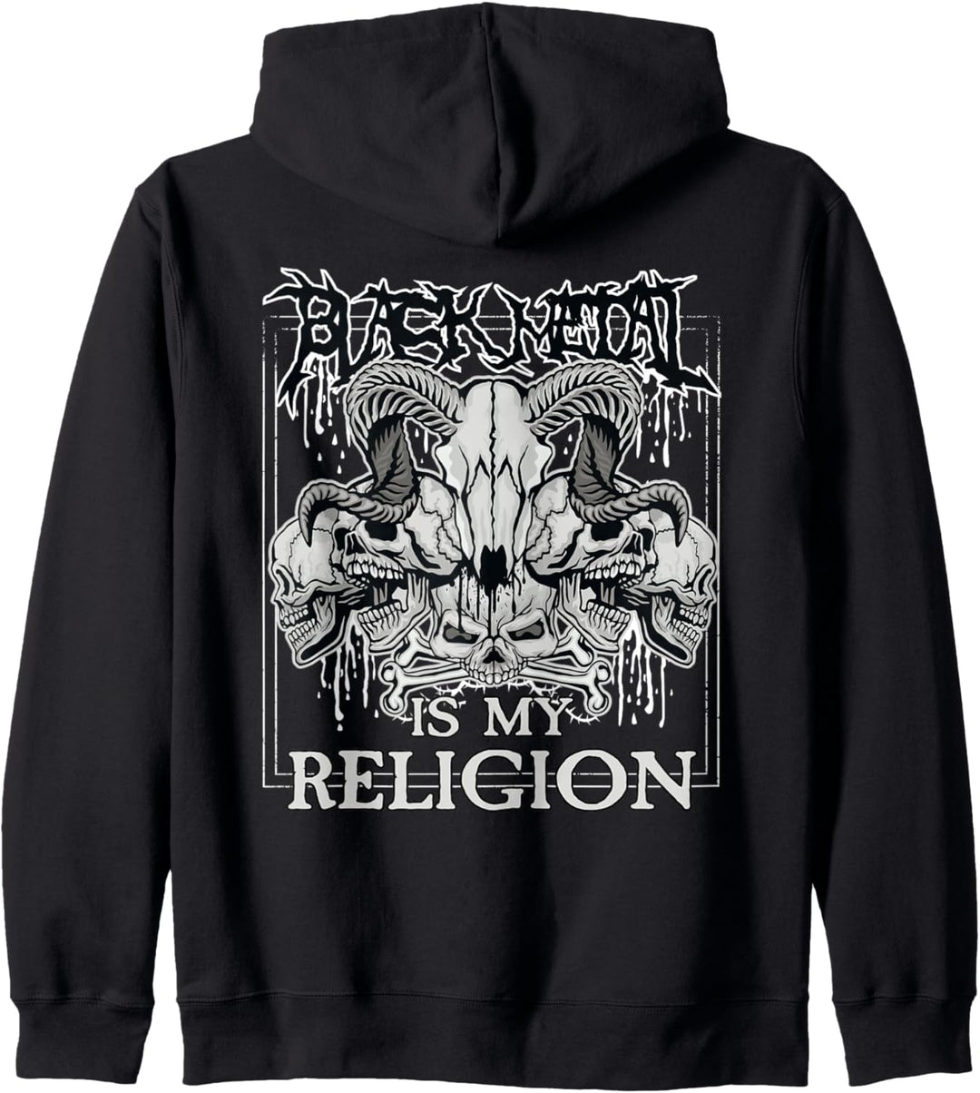 Black Metal Is My Religion I Black Metal Kapuzenjacke