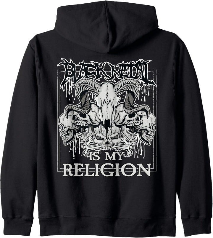 Black Metal Is My Religion I Black Metal Kapuzenjacke