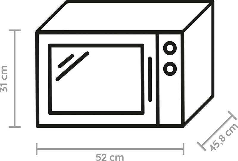 Bauknecht MW 59 MB Mikowellen- Backofen / freistehend / 25 l Garraum / 3D-System/ Automatikprogramme