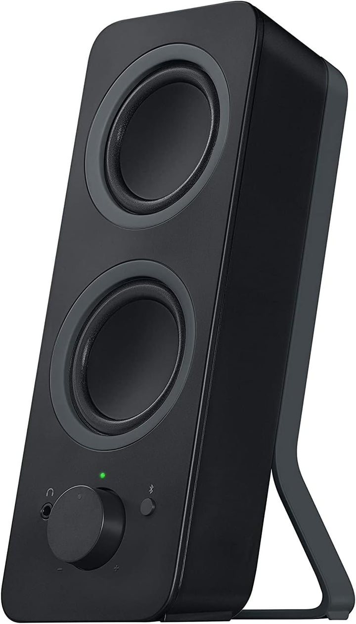 Logitech Z207 Kabellose PC-Lautsprecher, Bluetooth, Stereo Sound, 10 Watt Spitzenleistung, 3.5 mm Ei