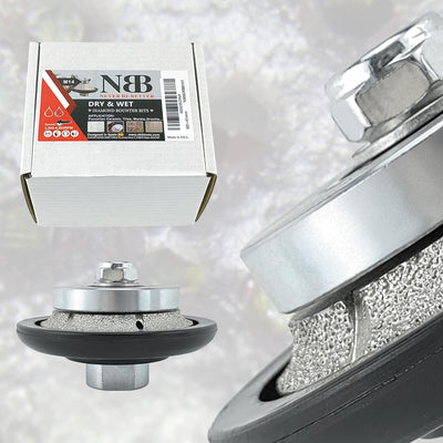 NBB Diamant-Profilscheibe Diamantfräser Fräsbohrer Trennreibahle Profilierungs-Bit für Porzellan Fli
