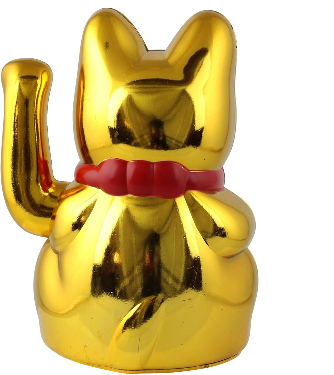 Freak Scene Glückskatze - Maneki-Neko - Winkekatze - 15 cm - Gold