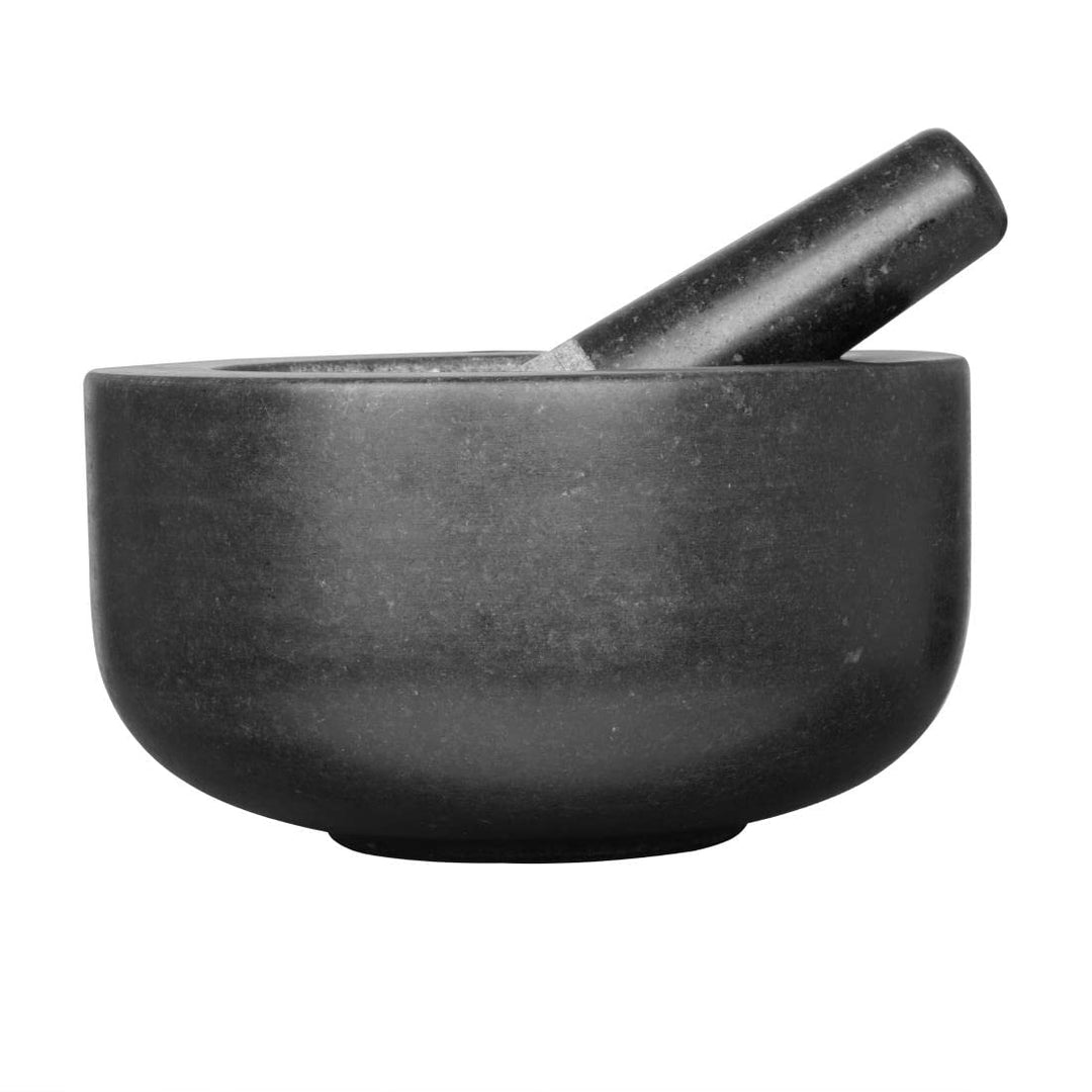 Vogue GG016 Stössel und Mörser aus Granit, 200 mm Durchmesser