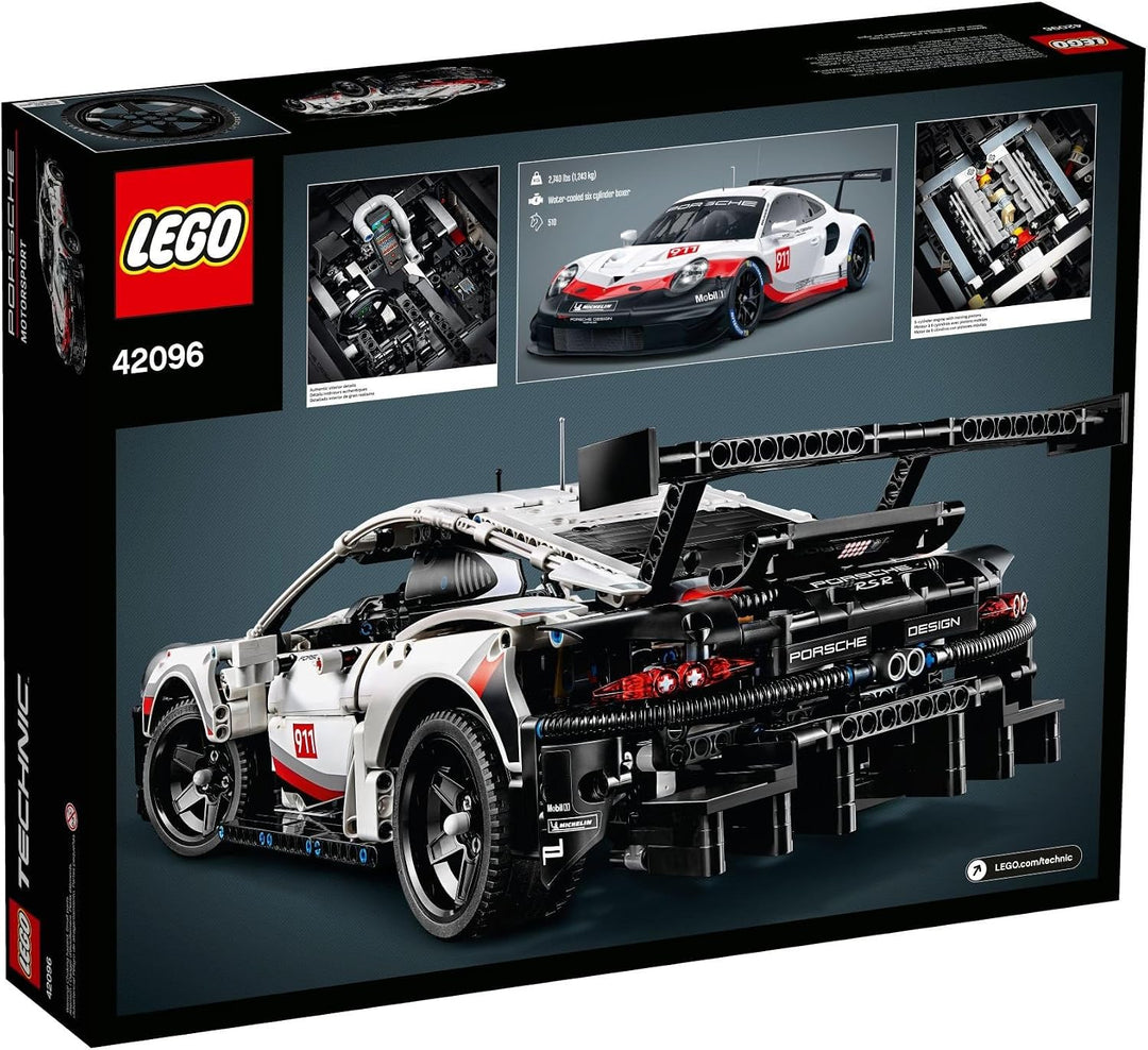 Technic Lego Porsche 911 RSR 42096 Bauset, Neu 2019 (1580 Teile)