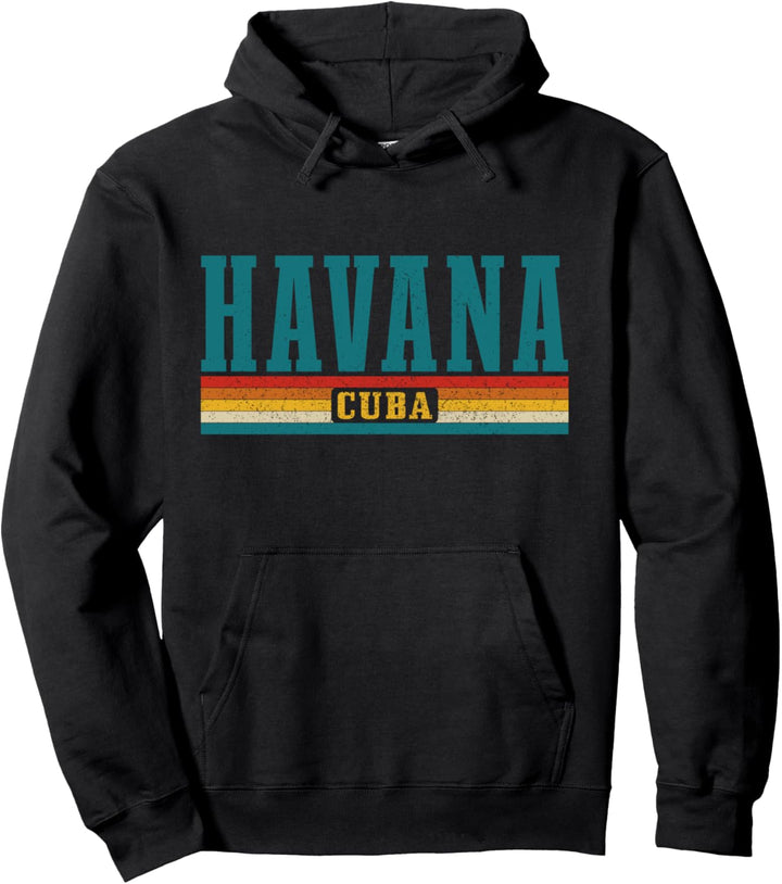 Havana Vintage Retro Cuba Pride Karibik Pullover Hoodie