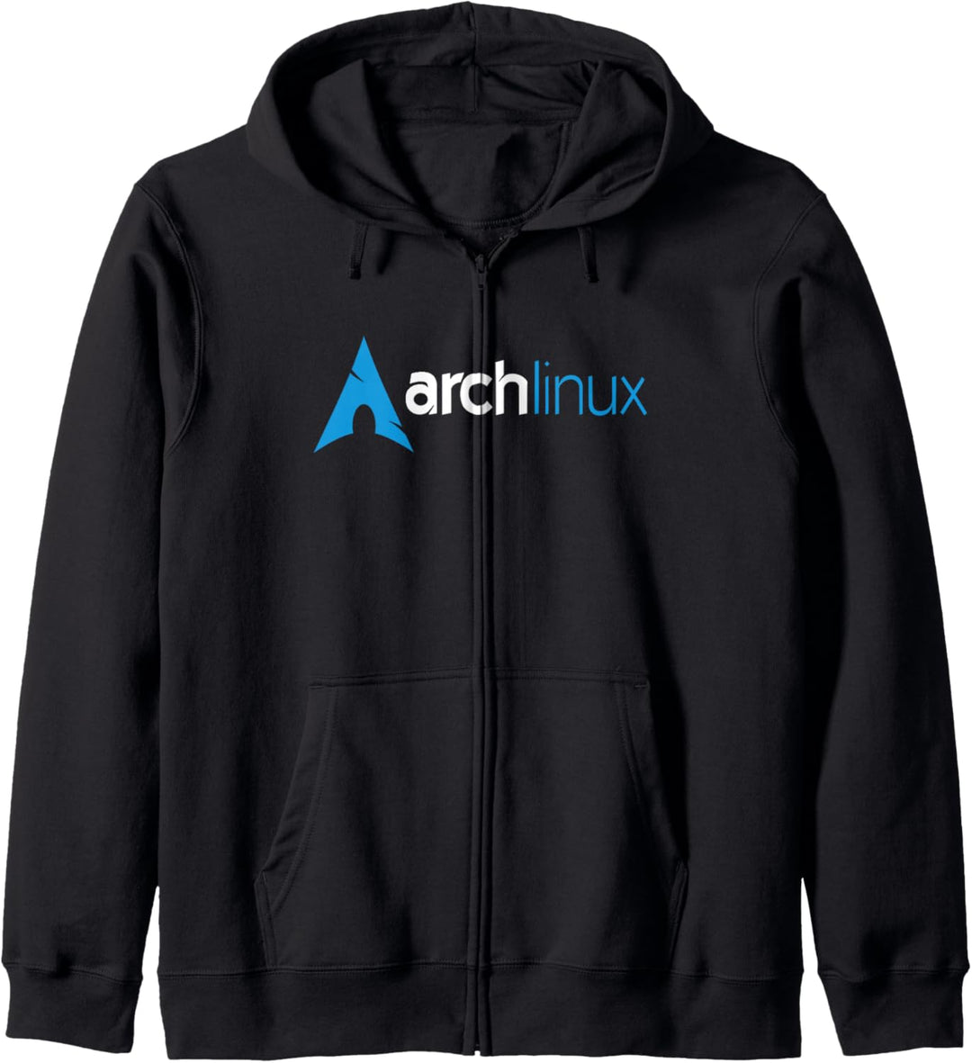 Arch Linux Lover T-Shirt mit hellem Slogan und blauem Logo-T-Shirt Kapuzenjacke