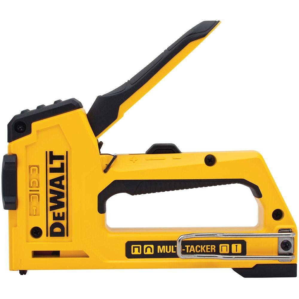 DEWALT 5-in-1 Multi-Tacker Anti-Jam Modern Stapler