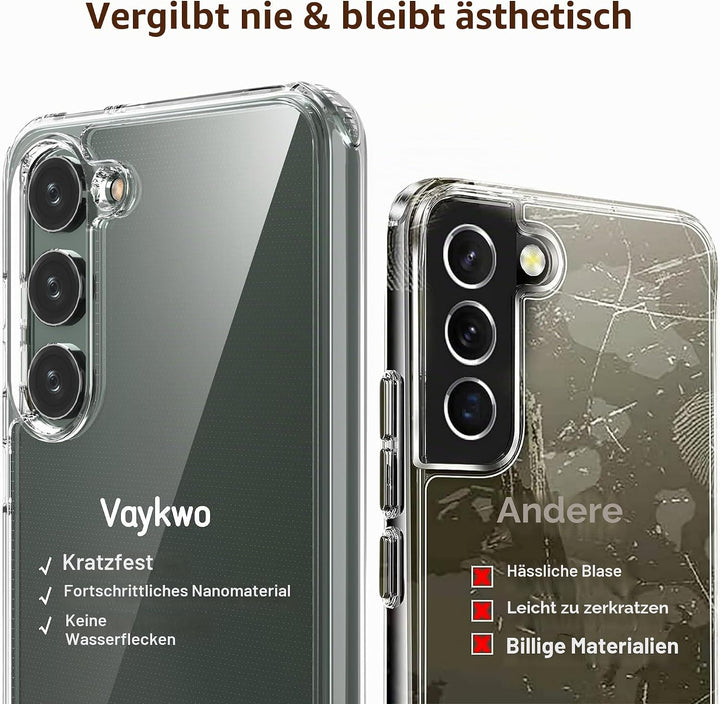 Handykette für Samsung Galaxy S25 6,2 Zoll Hülle mit Band - Necklace Handyhülle - Transparente Case