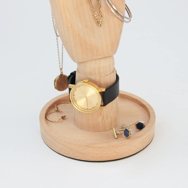 Suck UK | Schmuckhalter aus Holz | Schmuck-Organizer Hand & Ringhalter | Organizer Ständer für Schla
