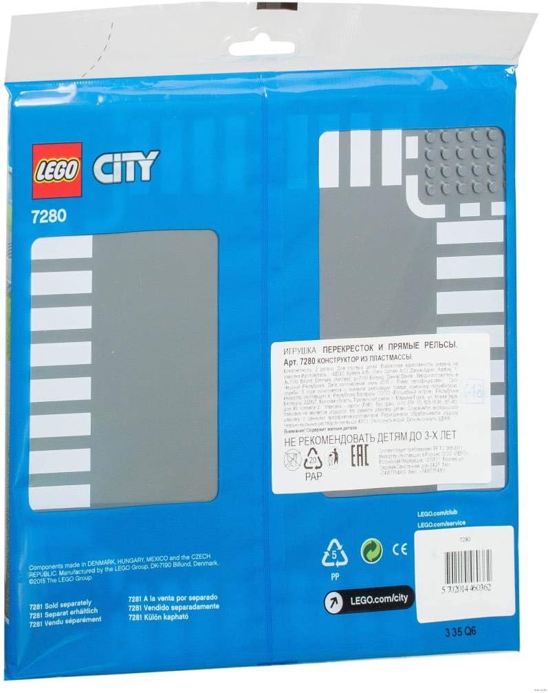 LEGO City 7280 - Gerade Strasse und Kreuzung Single, Single