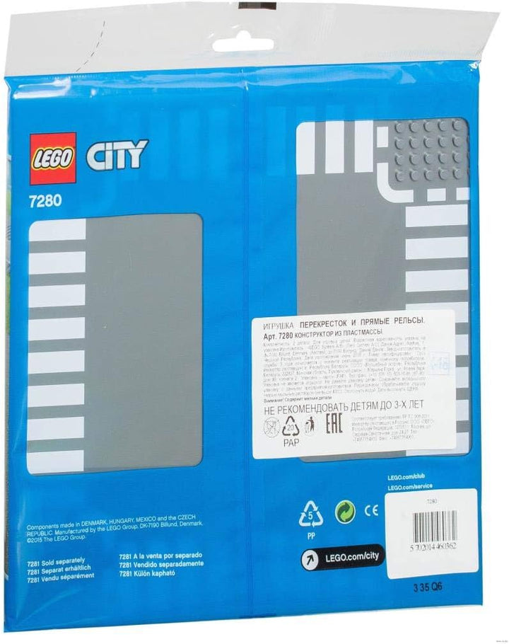 LEGO City 7280 - Gerade Strasse und Kreuzung Single, Single
