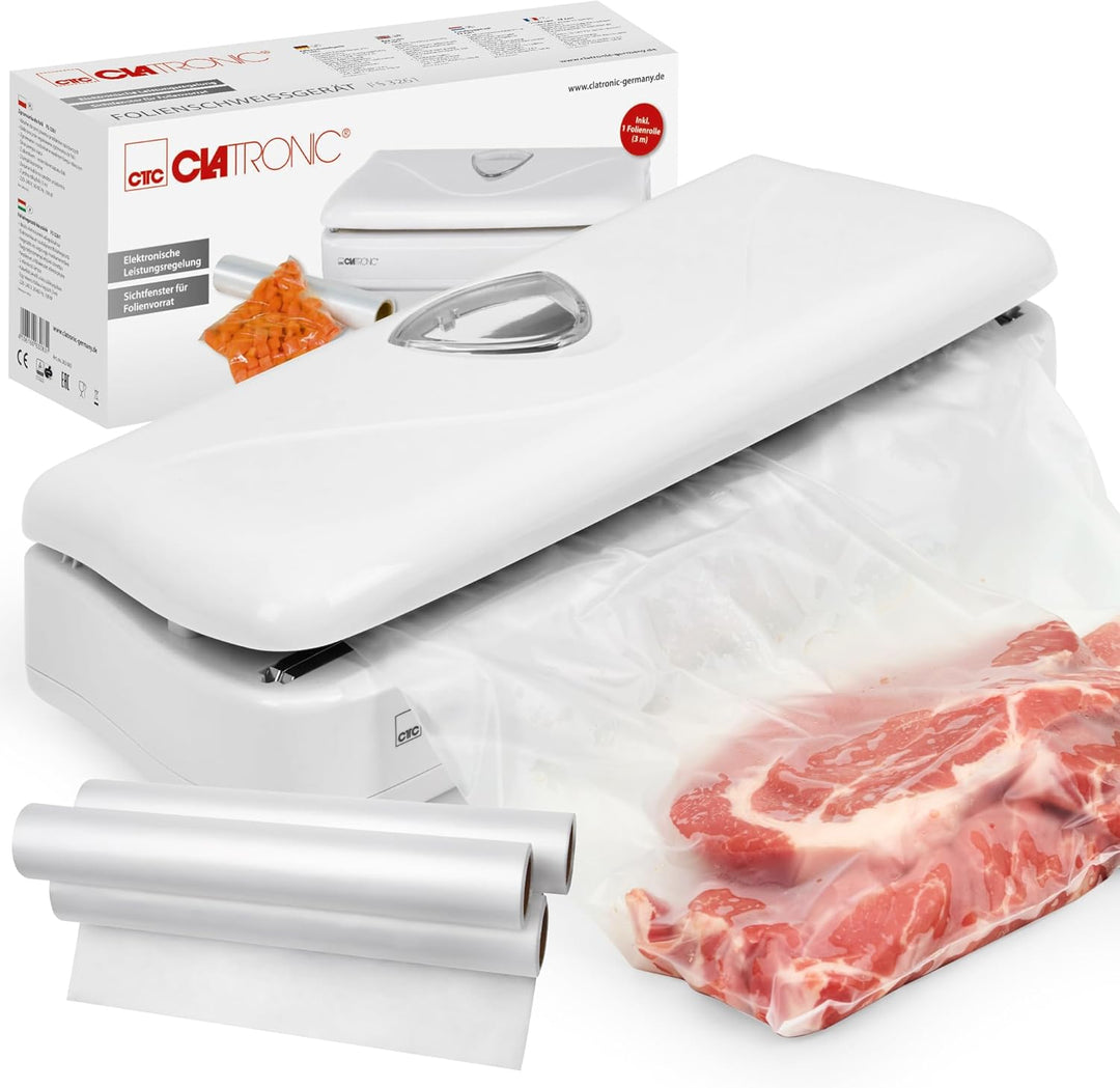 Clatronic Vakuumiergerät/Folienschweissgerät/Vakuumierer/Schweissgerät FS 3261; für Sous Vide; elekt