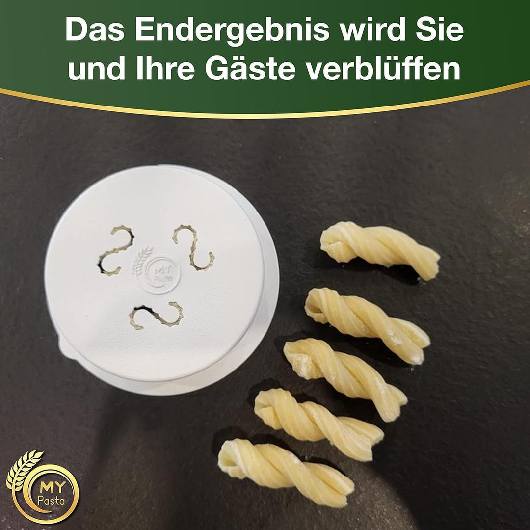 MY PASTA - Casarecce Fusilli - Zubehör Für Pastamaker - Pasta Disc Kompatibel Mit Philips Pasta Make