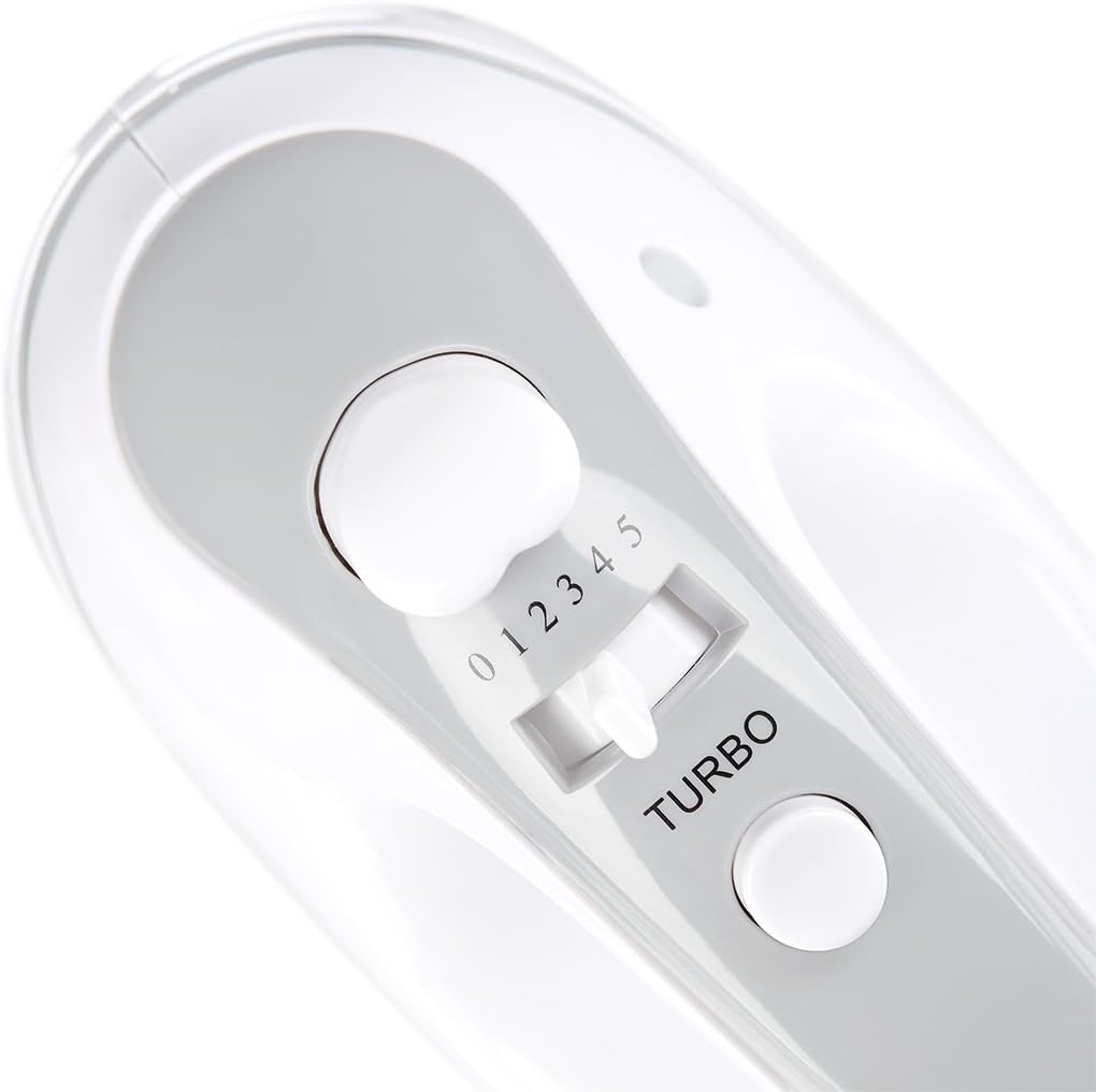 ECG RS 200 Handrührgerät, Kunststoff, Weiss/Grau