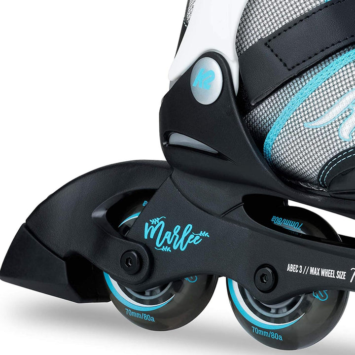 K2 Mädchen Marlee Inline Skates, M (EU: 32-37 / UK: 13-4 / US: 1-5)