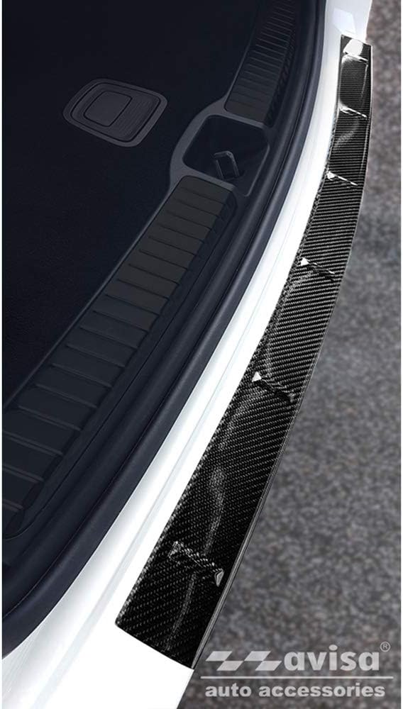 Avisa Echtes 3D Karbon Heckstossstangenschutz kompatibel mit Mercedes GLE II (W167) 2019- inkl. 53 A