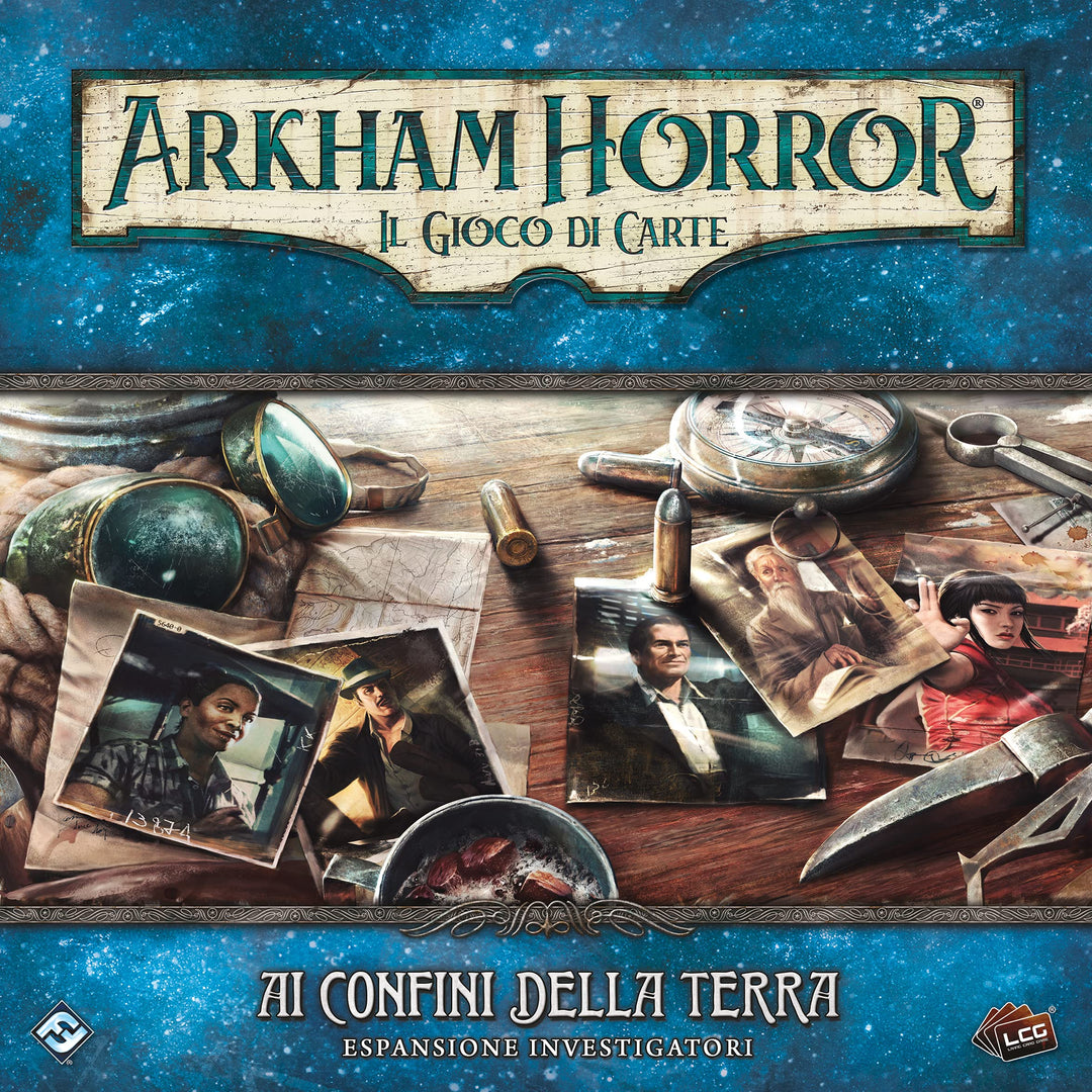 Asmodee - Arkham Horror The Card Game: at The Edge of The Earth, Investigators Expansion - Kartenspi