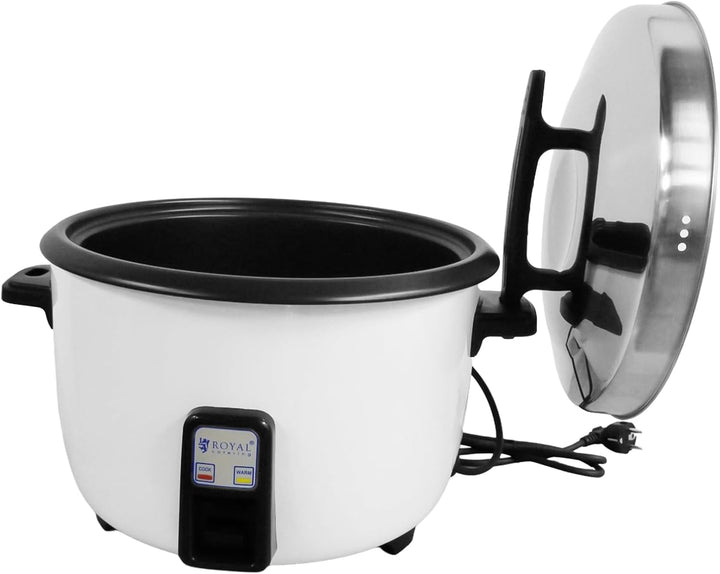 Royal Catering RCRK-13L Gastro Reiskocher Elektrisch Dampfkocher Reiskochtopf Gemüsegarer 13 L 1.950