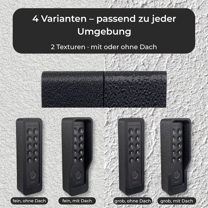Generisch Wandhalterung kompatibel mit Nuki Keypad 2 – Diebstahlschutz-Abdeckung mit Torx-Sicherheit
