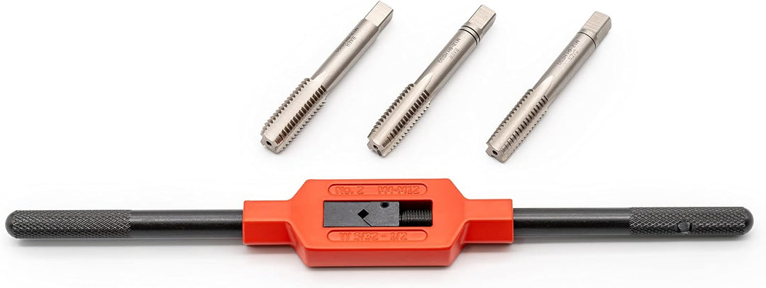 BAER Gewindeschneider Set HSS: Handgewindebohrer - Schneideisen - Betätigungswerkzeuge: M 3 - M 20 -