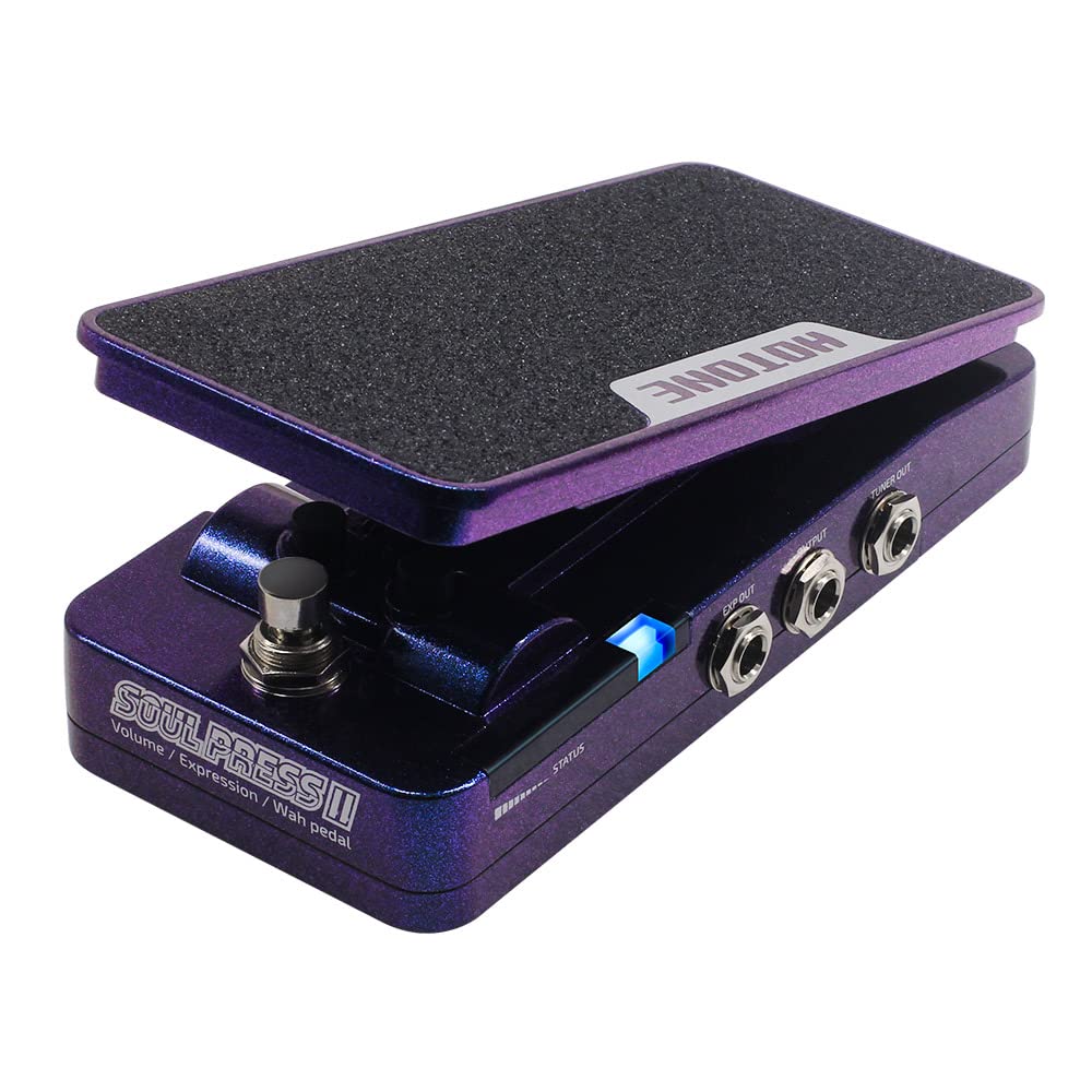 Hotone WAH AKTIV Volume Passive Expression 4 in 1 Gitarre Effektpedal schaltbar mit sichtbaren Gitar