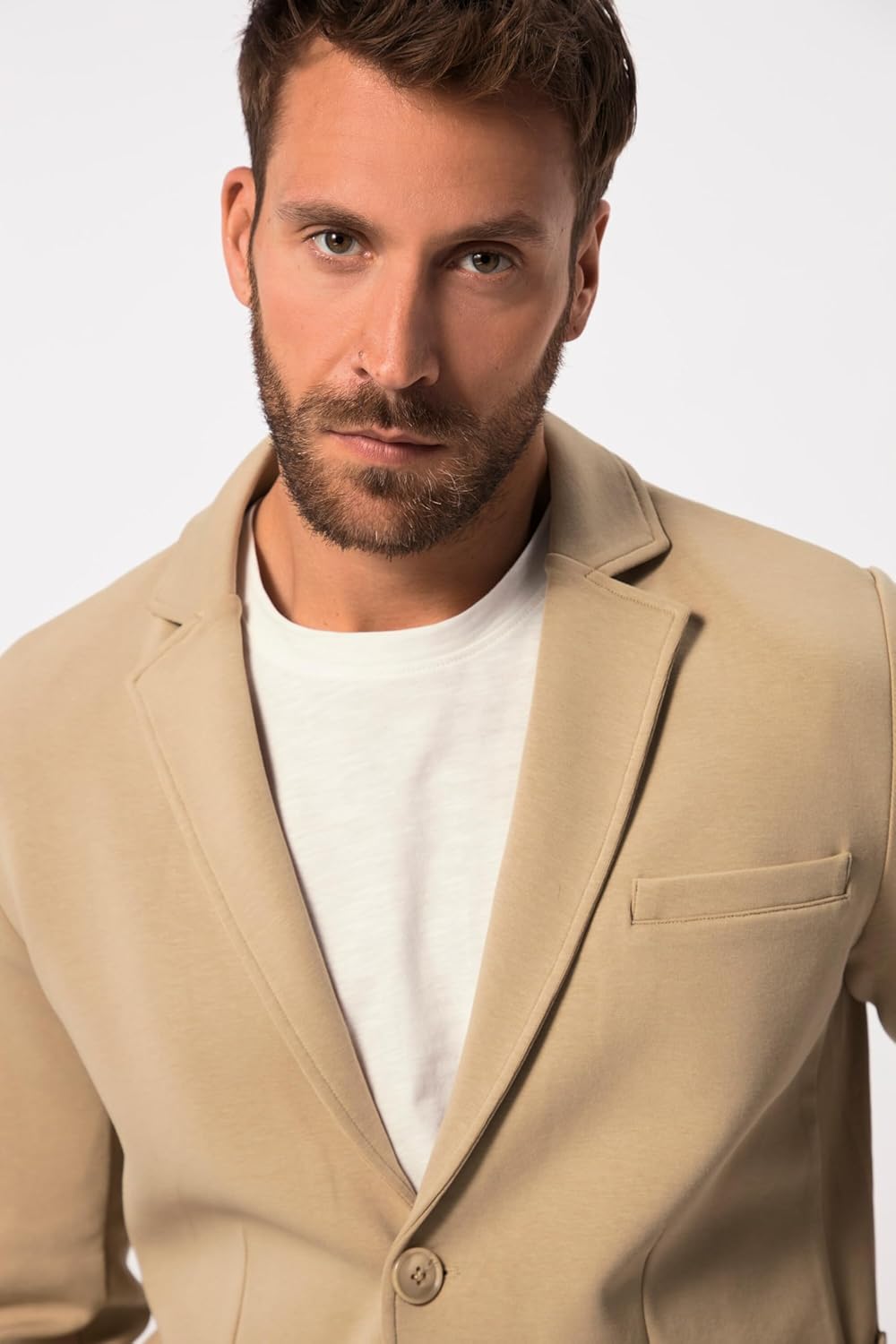 JP 1880 Herren grosse Grössen Übergrössen Menswear L-8XL JP1880 Jerseysakko New York, FLEXNAMIC®, Bu