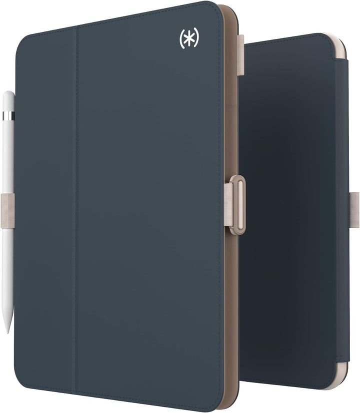 Speck iPad 10th Generation Case 2022 - Slim Multi Range Stand Hard Back Case - Apple Pencil Holder &