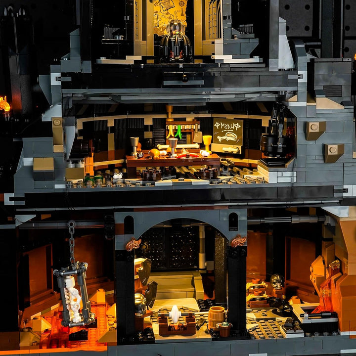 Update Version Led Licht Set für Lego 10333 The Lord of The Rings: Barad-dûr (Kein Lego), Dekoration